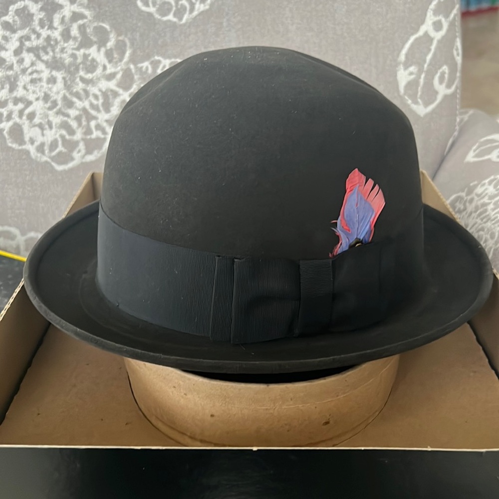 Dobbs vintage men’s hat with box unworn
